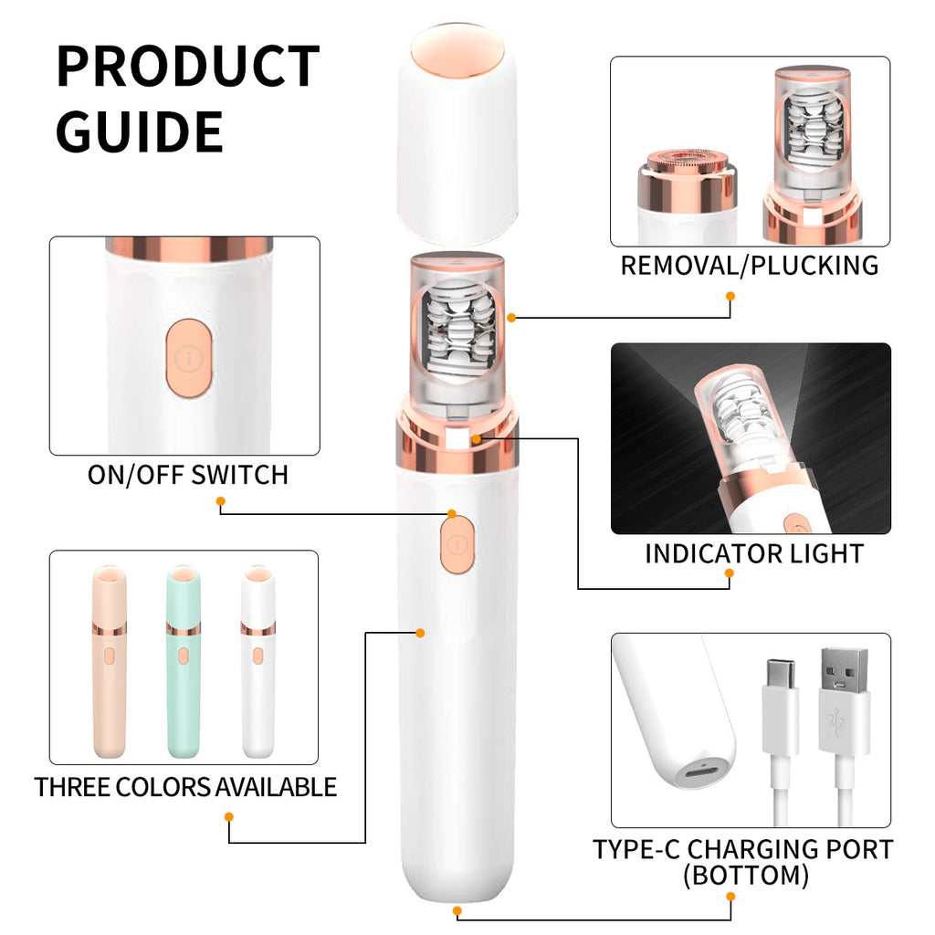 Dual Function Electric Hair Remover