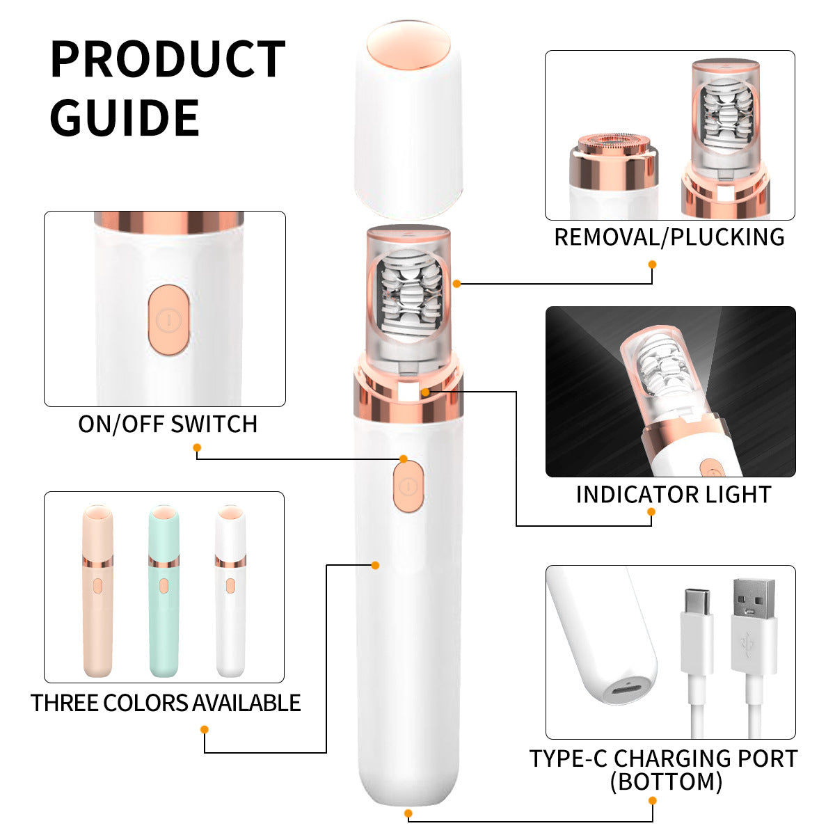 Dual Function Electric Hair Remover